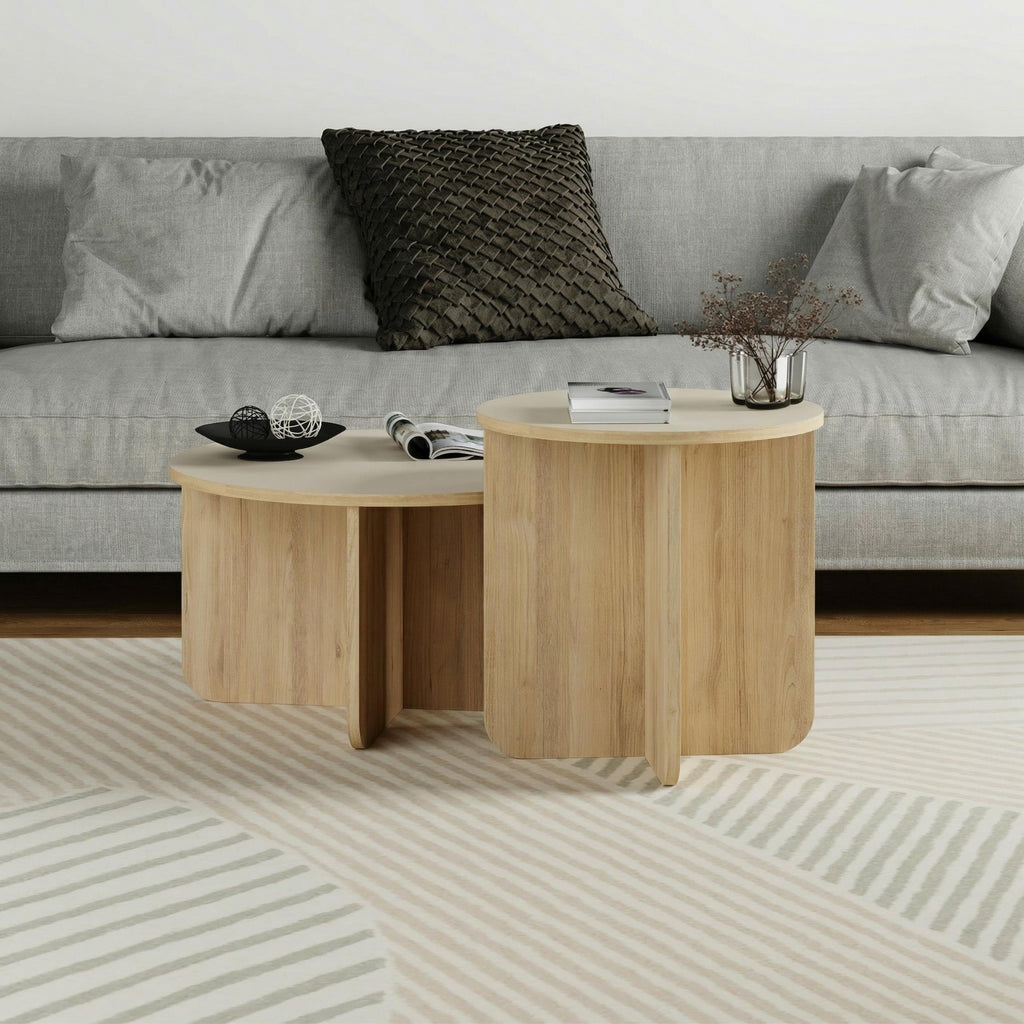 Table basse 2 pièces Hillary Modern