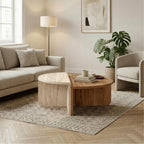 Table basse ronde moderne Aloeva