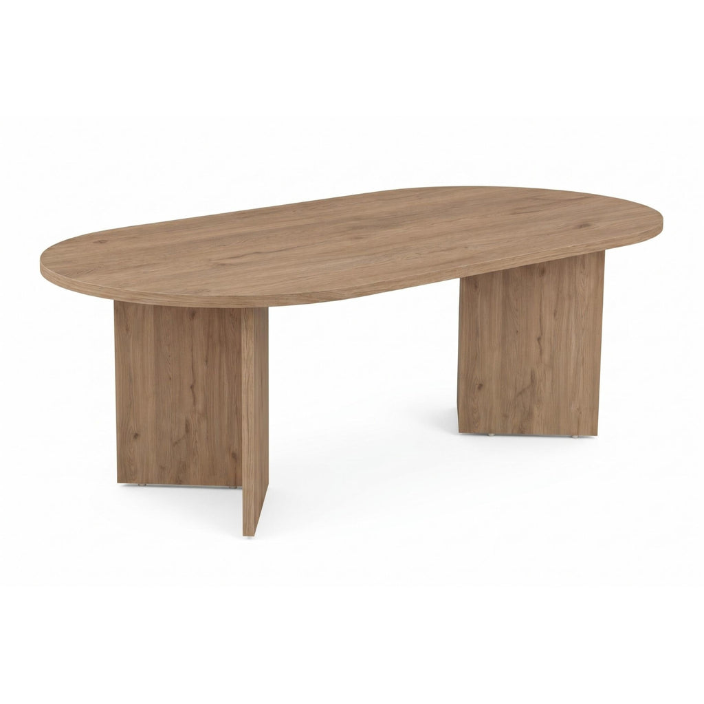Table basse ovale Sable 119 x 60 cm