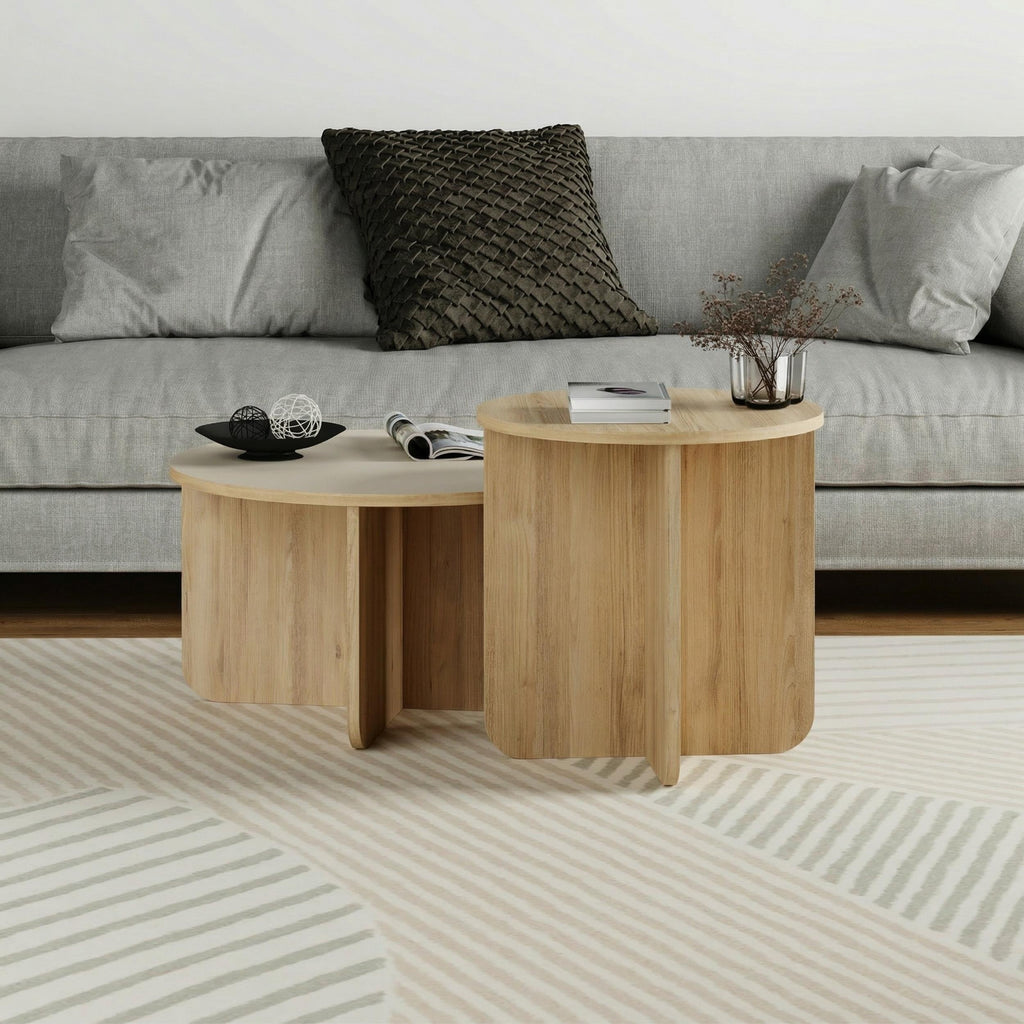 Table basse 2 pièces Hillary Modern