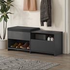 Banc à chaussures Filux – Banc de couloir moderne avec rangement