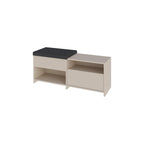 Banc à chaussures Filux – Banc de couloir moderne avec rangement