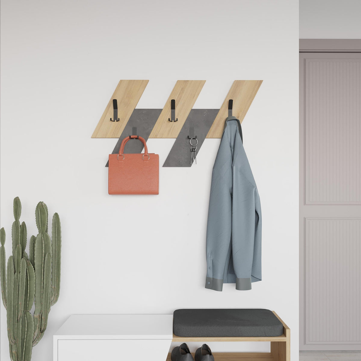 Porte-manteau moderne Livy