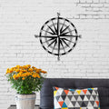 Décoration murale en métal - N° 23 Boussole