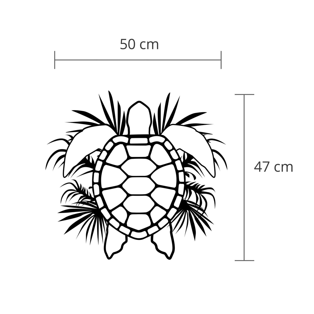 Décoration murale en métal – Caretta n°26