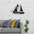 Décor mural en métal n° 30 – Voile