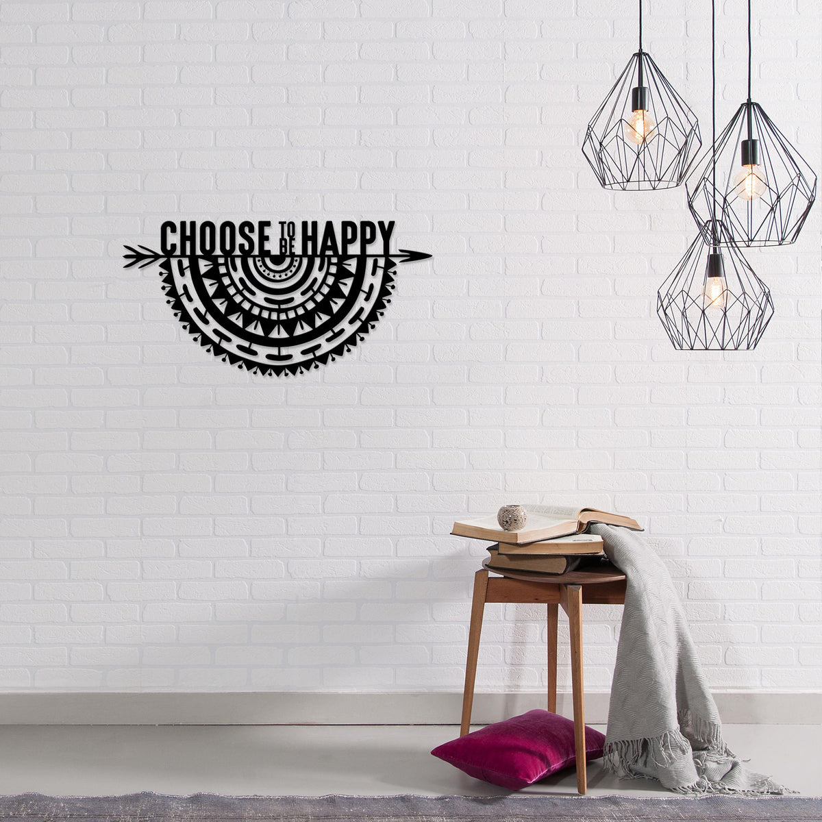 Décoration murale en métal - N°34 Choosetobe