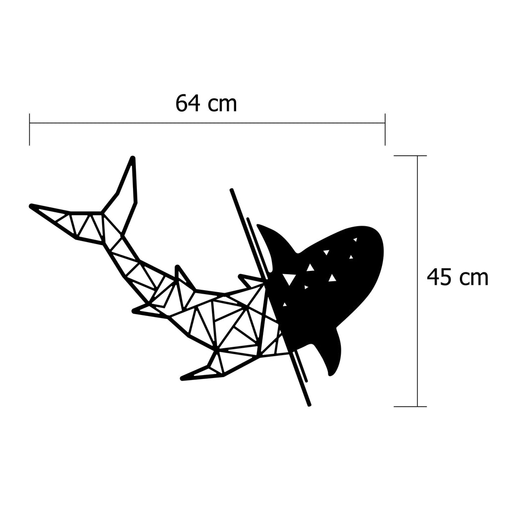 Métal Décoratif-non:38 Requin
