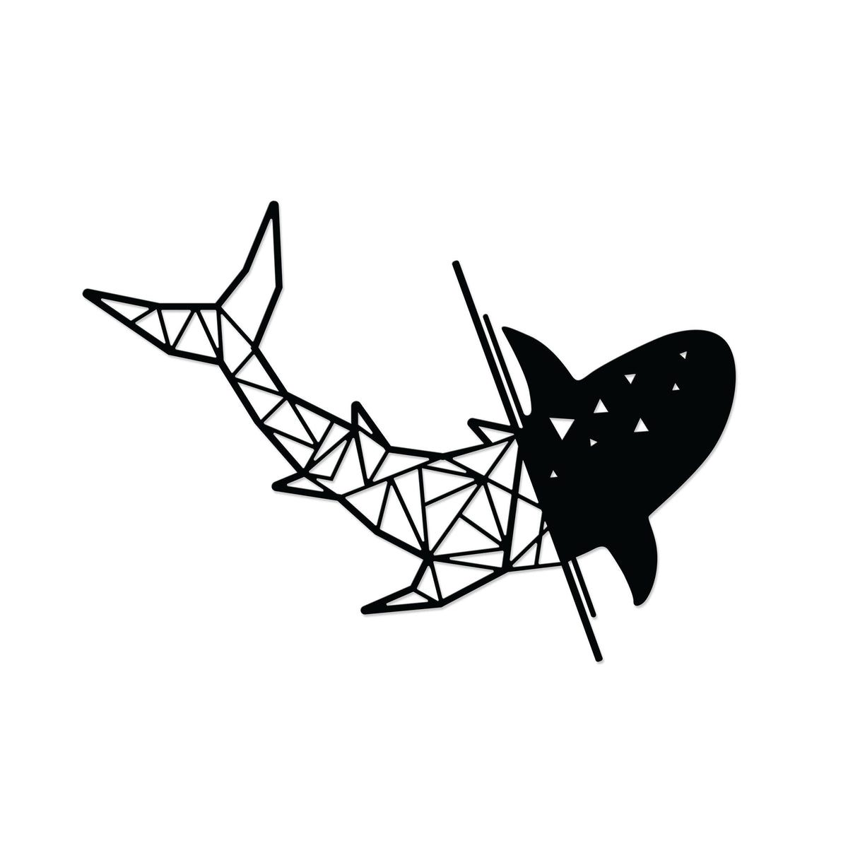 Métal Décoratif-non:38 Requin