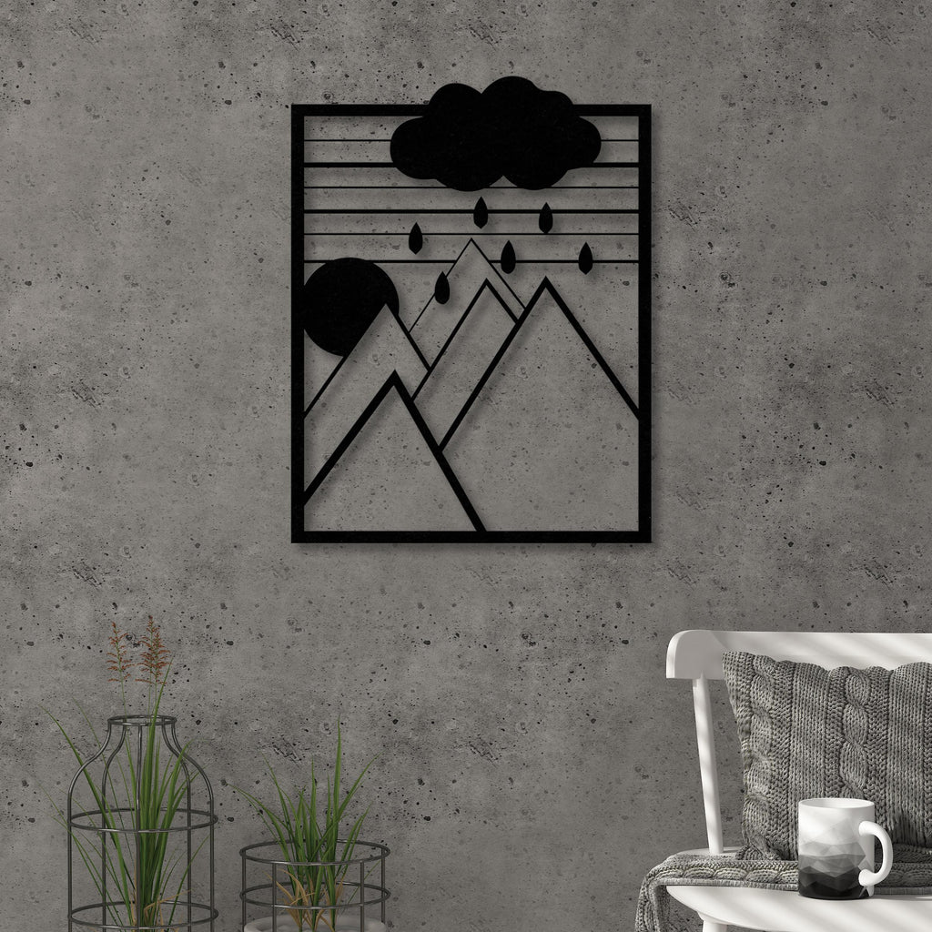Décoration murale en métal - n°3 Rêveur