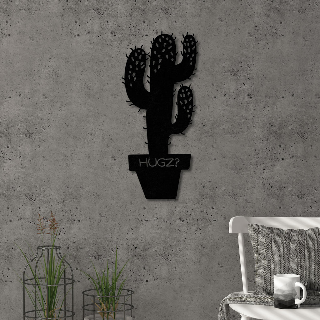 Décoration murale en métal - N° 4 Hugz