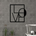 Décoration Murale en Métal-n°5 Amour