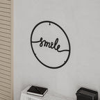 Décoration Murale en Métal-n°8 Sourire