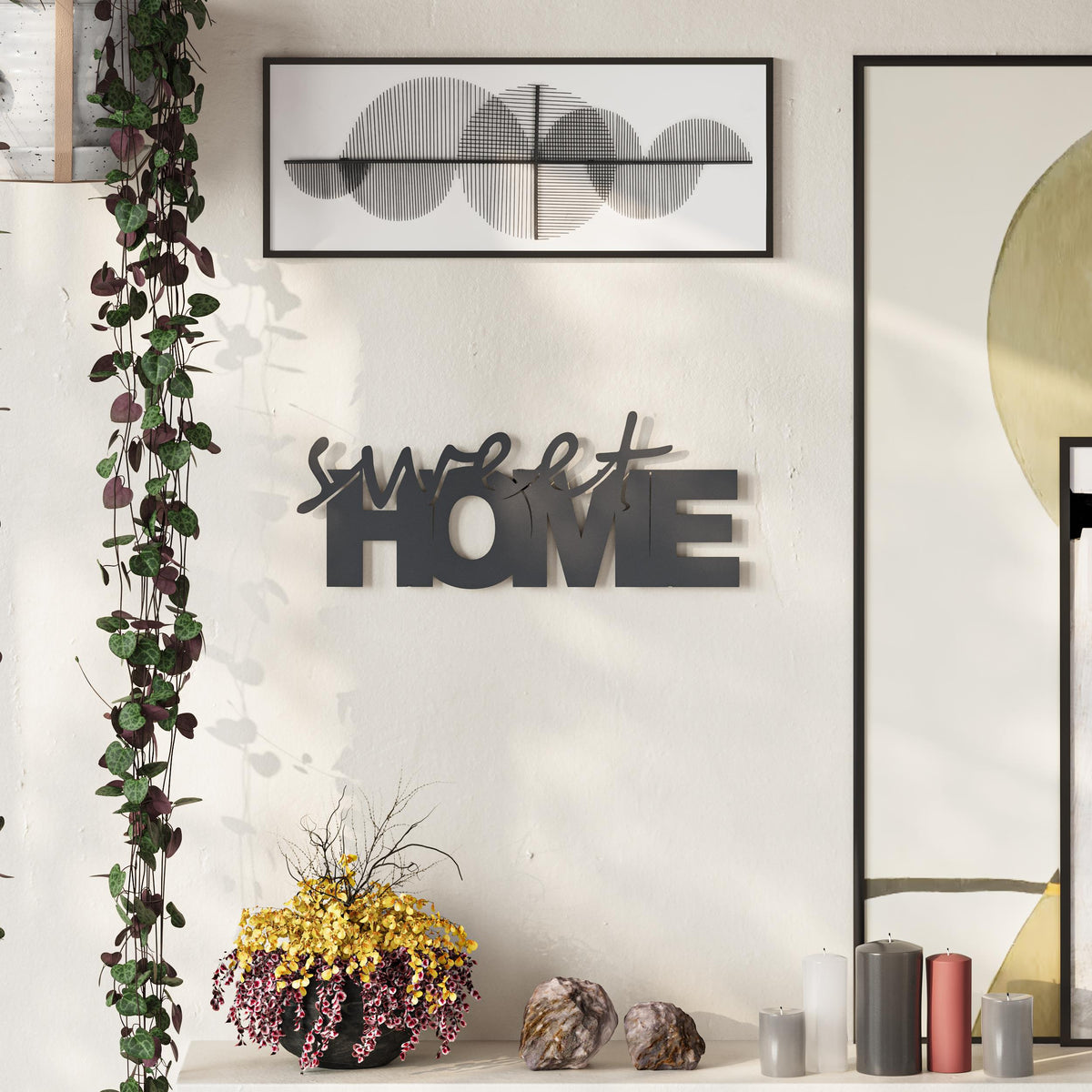 Maison Douce Décorative en Métal