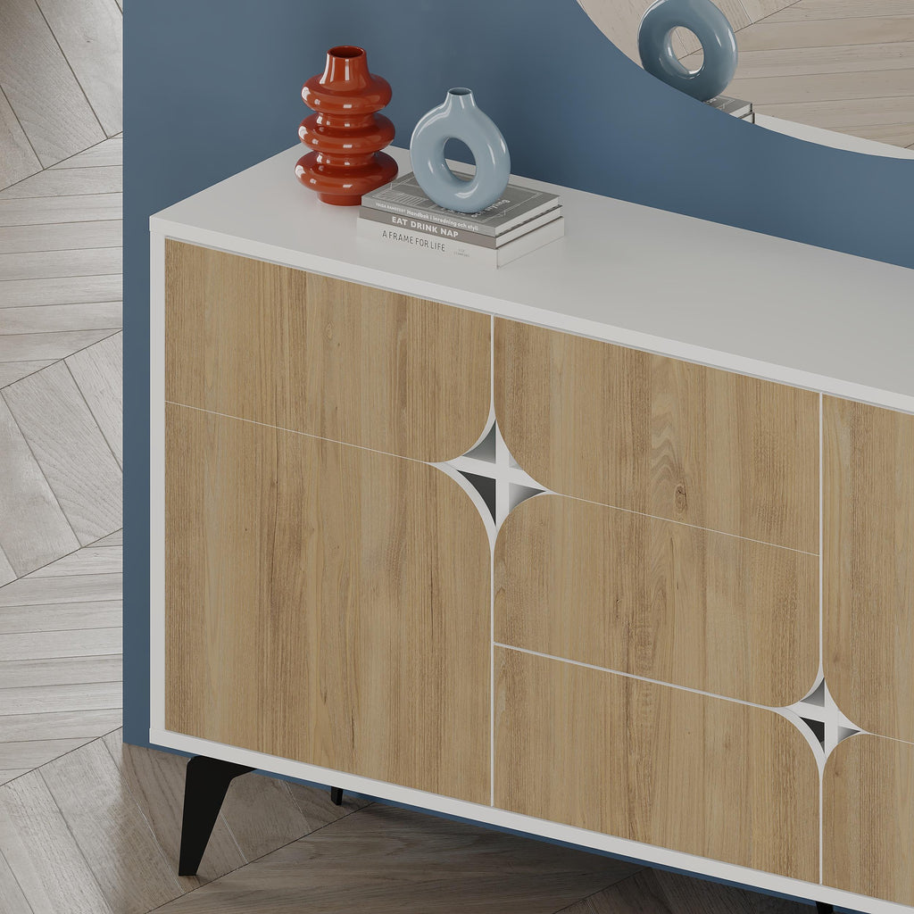 Console Spark - 3 Portes - 35 x 140 x 79,3 cm