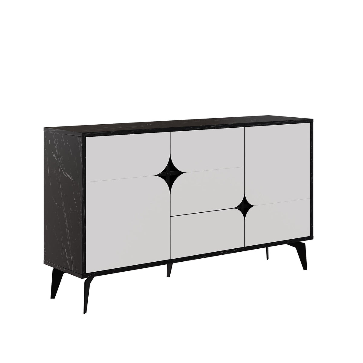 Console Spark - 3 Portes - 35 x 140 x 79,3 cm
