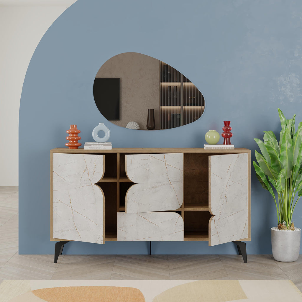 Console Spark - 3 Portes - 35 x 140 x 79,3 cm