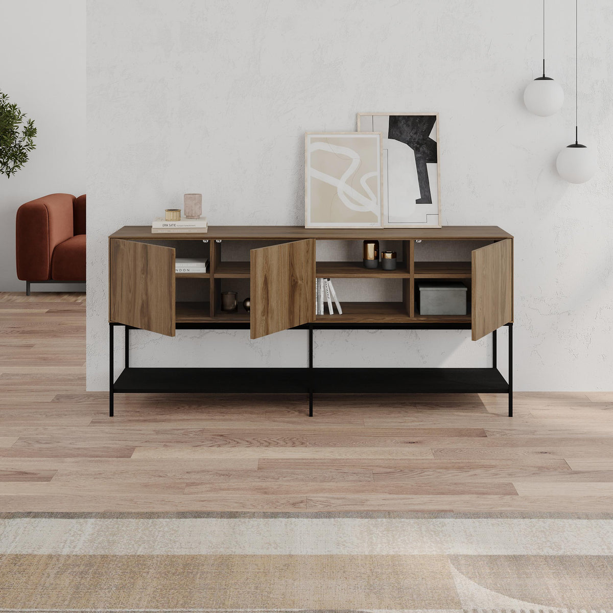 Console Amira – 180cm – Buffet Moderne & Meuble de Rangement