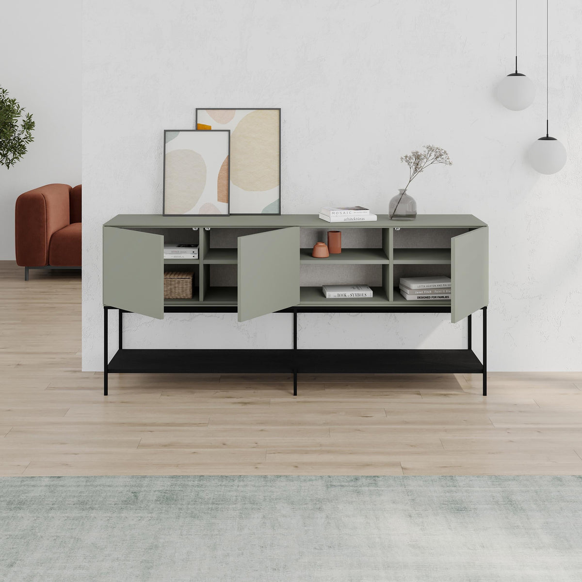 Console Amira – 180cm – Buffet Moderne & Meuble de Rangement