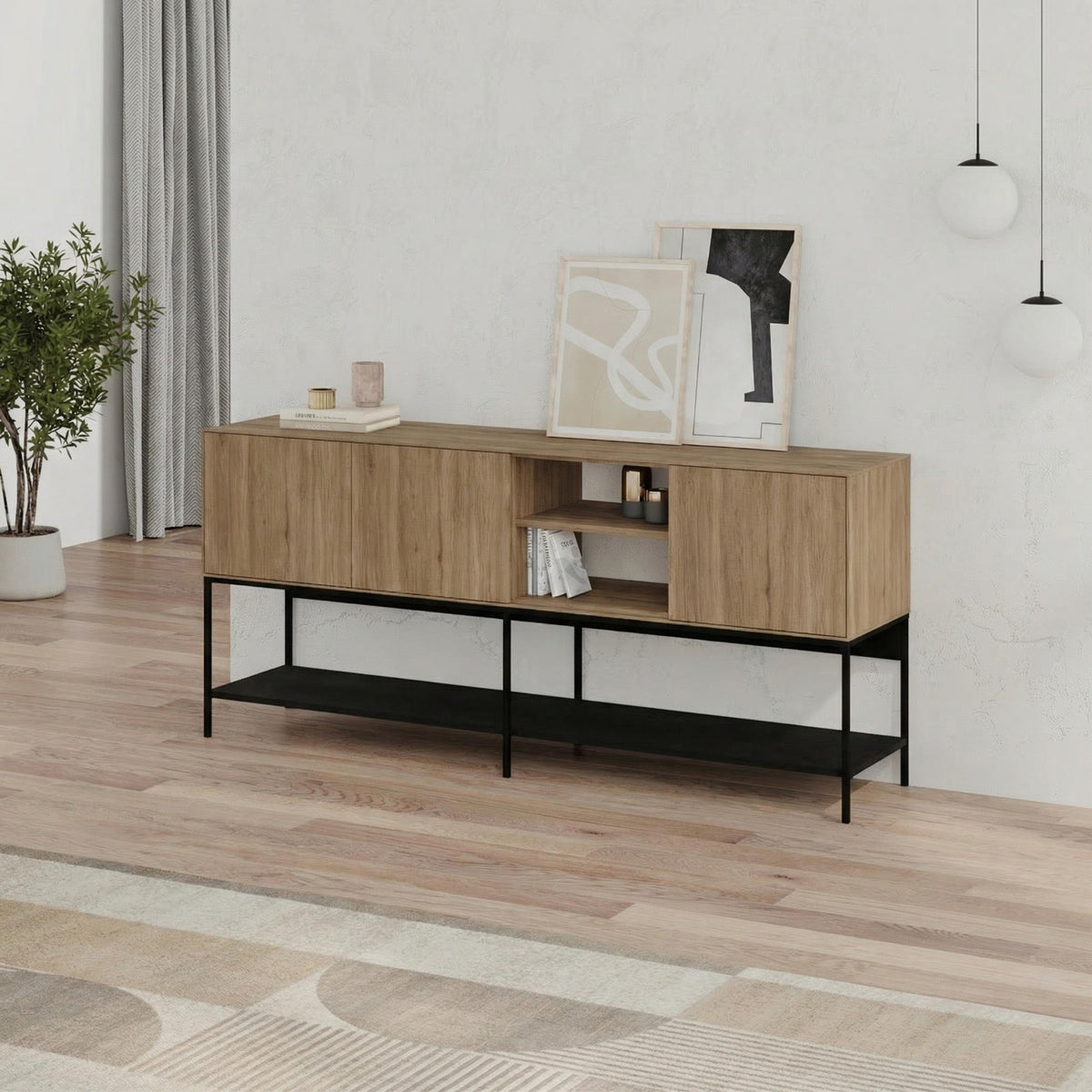 Console Amira – 180cm – Buffet Moderne & Meuble de Rangement