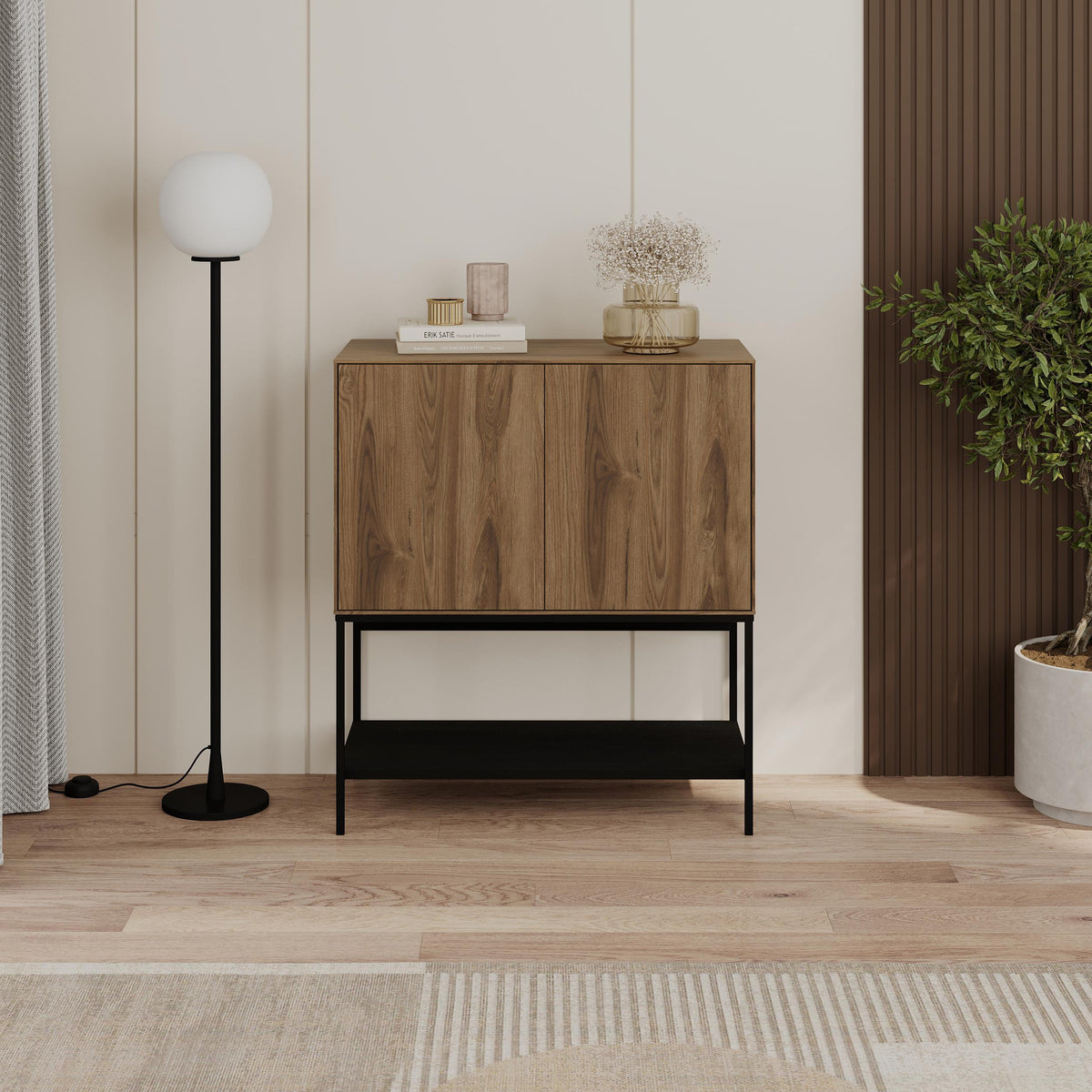 Console Amira – 80 cm – Buffet moderne et meuble de rangement