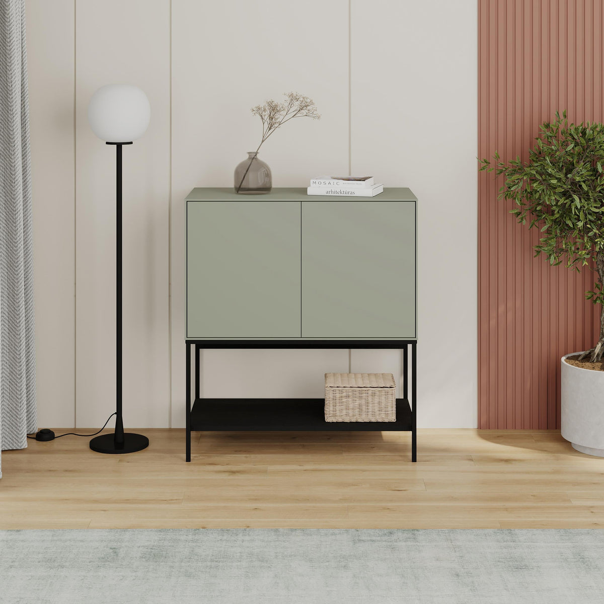 Console Amira – 80 cm – Buffet moderne et meuble de rangement