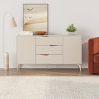 Console bahut Jaden 3 tiroirs 2 portes Sandstone 150 x 40 x 81,2 cm