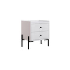 Table de chevet Malte avec 2 tiroirs