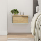 Table de chevet murale Eco – Table de nuit flottante avec tiroir