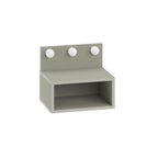Table de chevet murale Treo avec lumières LED