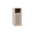 Nouvelle table de chevet Inca avec étagère ouverte et meuble de rangement