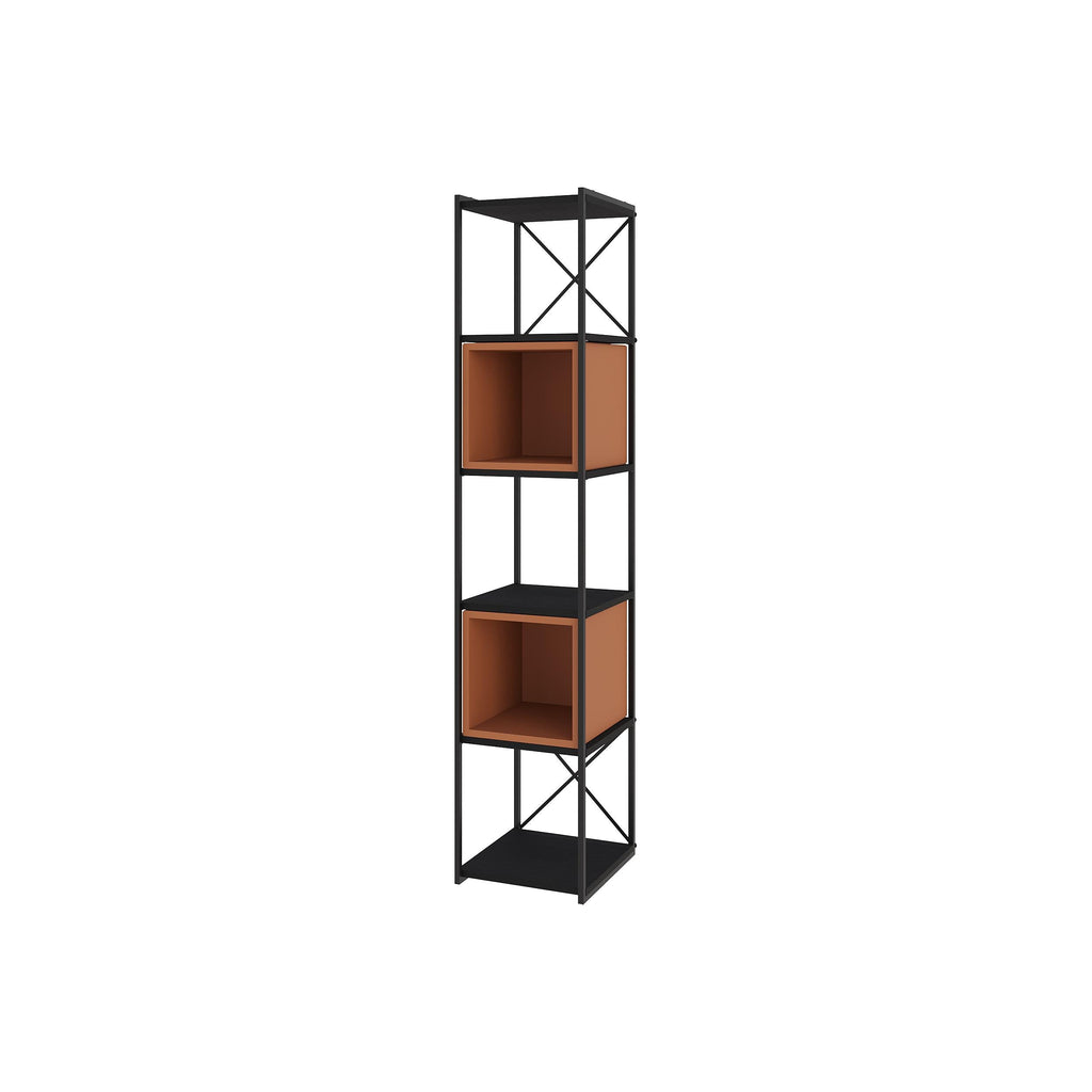 Ensemble Bibliothèque Industrielle Vale Mini 39 x 36,2 x 179 cm