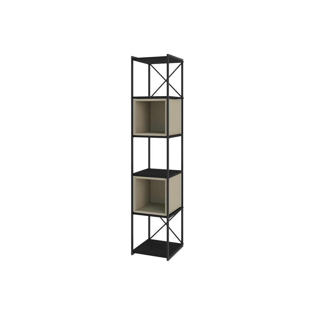 Ensemble Bibliothèque Industrielle Vale Mini 39 x 36,2 x 179 cm