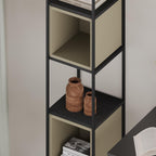 Ensemble Bibliothèque Industrielle Vale Mini 39 x 36,2 x 179 cm
