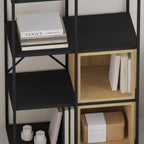 Ensemble Bibliothèque Industrielle Vale Midi 39 x 70,7 x 179 cm