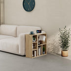 Bibliothèque basse Combayn – Meuble de rangement modulaire