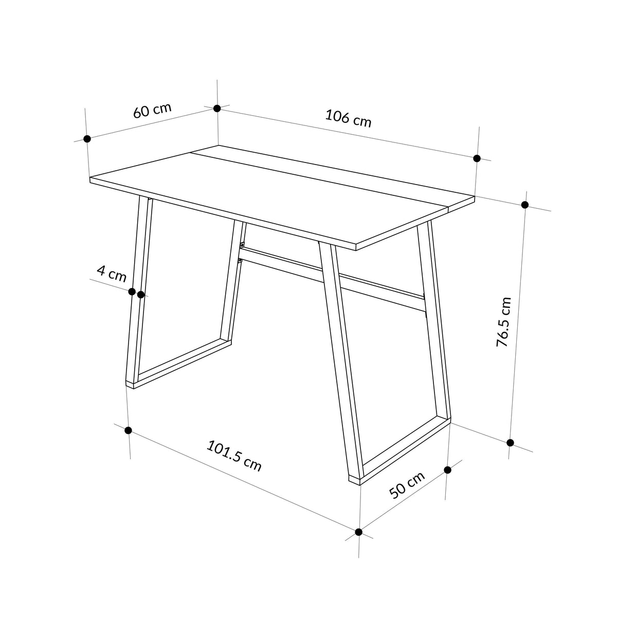 Bureau d'étude Kemre – Bureau d'ordinateur moderne pour la maison