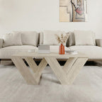 Table basse polyvalente Pipra Modern Coffee H 40cm