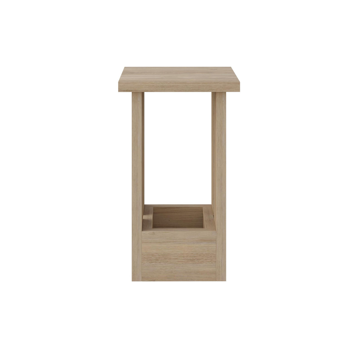 Table d'appoint Tasos – Table d'appoint compacte et moderne pour chevet et canapé