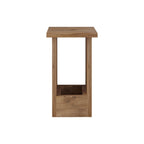 Table d'appoint Tasos – Table d'appoint compacte et moderne pour chevet et canapé