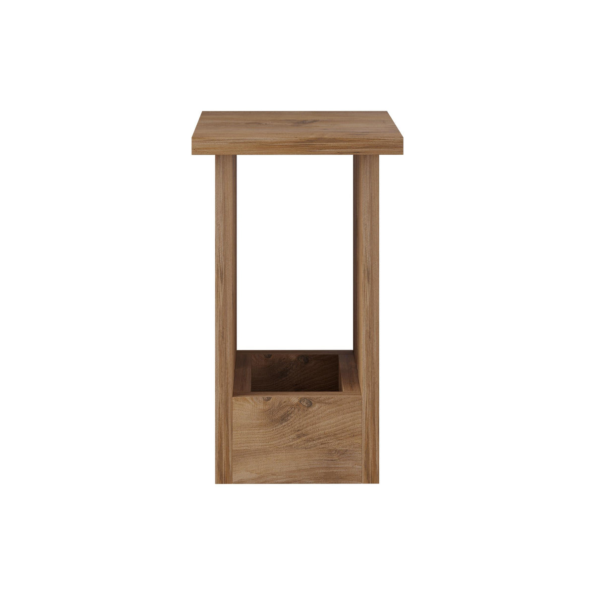 Table d'appoint Tasos – Table d'appoint compacte et moderne pour chevet et canapé