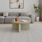 Table basse ronde Hillary – 80 cm Table de salon moderne