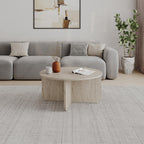 Table basse ronde Hillary – 80 cm Table de salon moderne