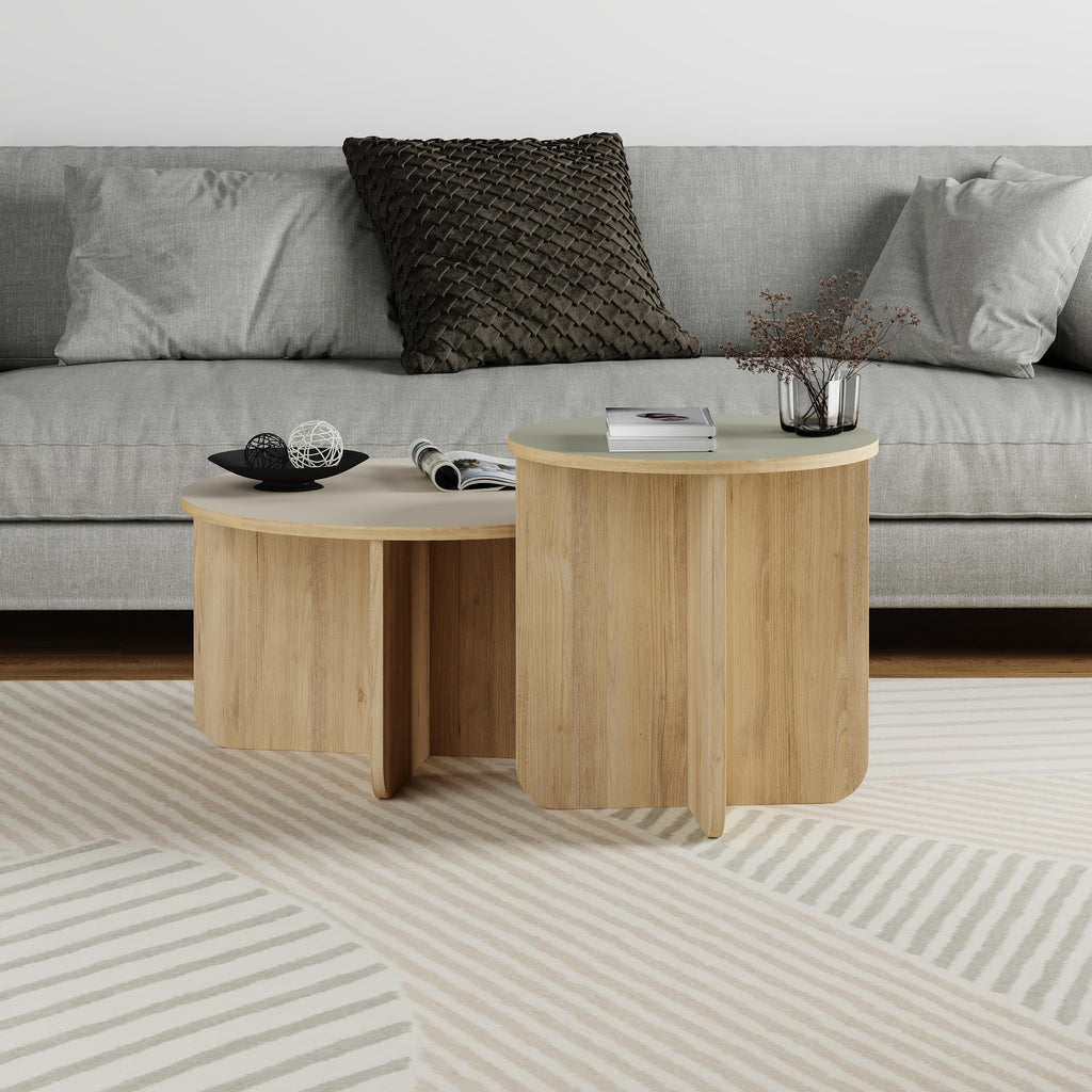 Table basse 2 pièces Hillary Modern