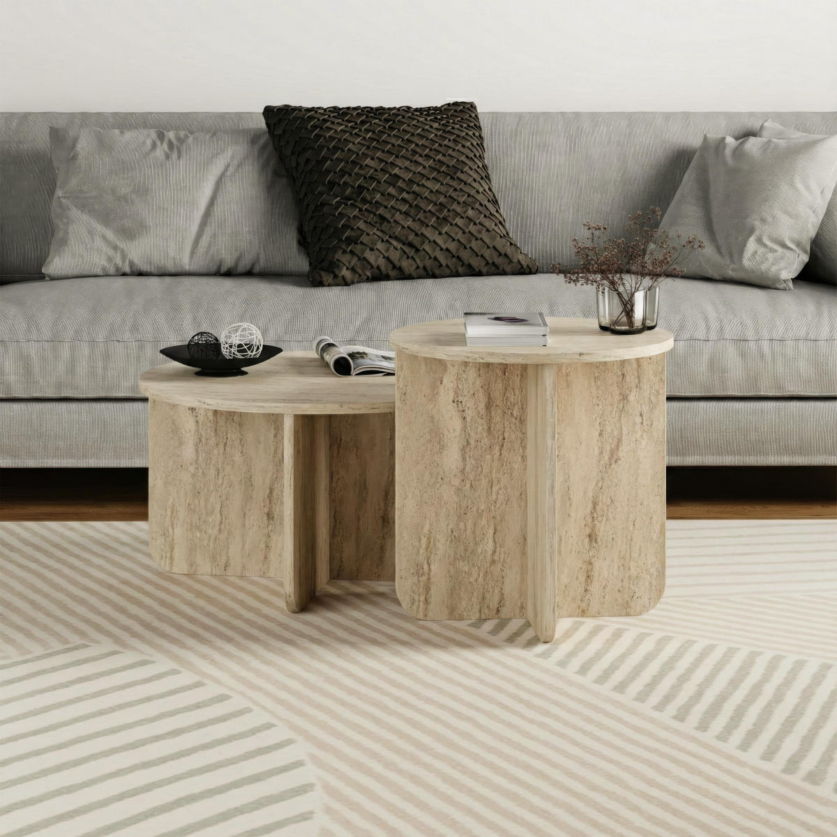 Table basse 2 pièces Hillary Modern