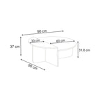 Table basse ronde moderne Aloeva