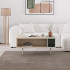 Table basse Mona moderne avec rangement ouvert