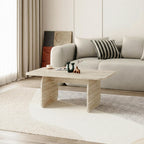 Table basse Pietra Modern Radius - 60x100 cm