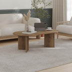 Table basse ovale Sable 119 x 60 cm
