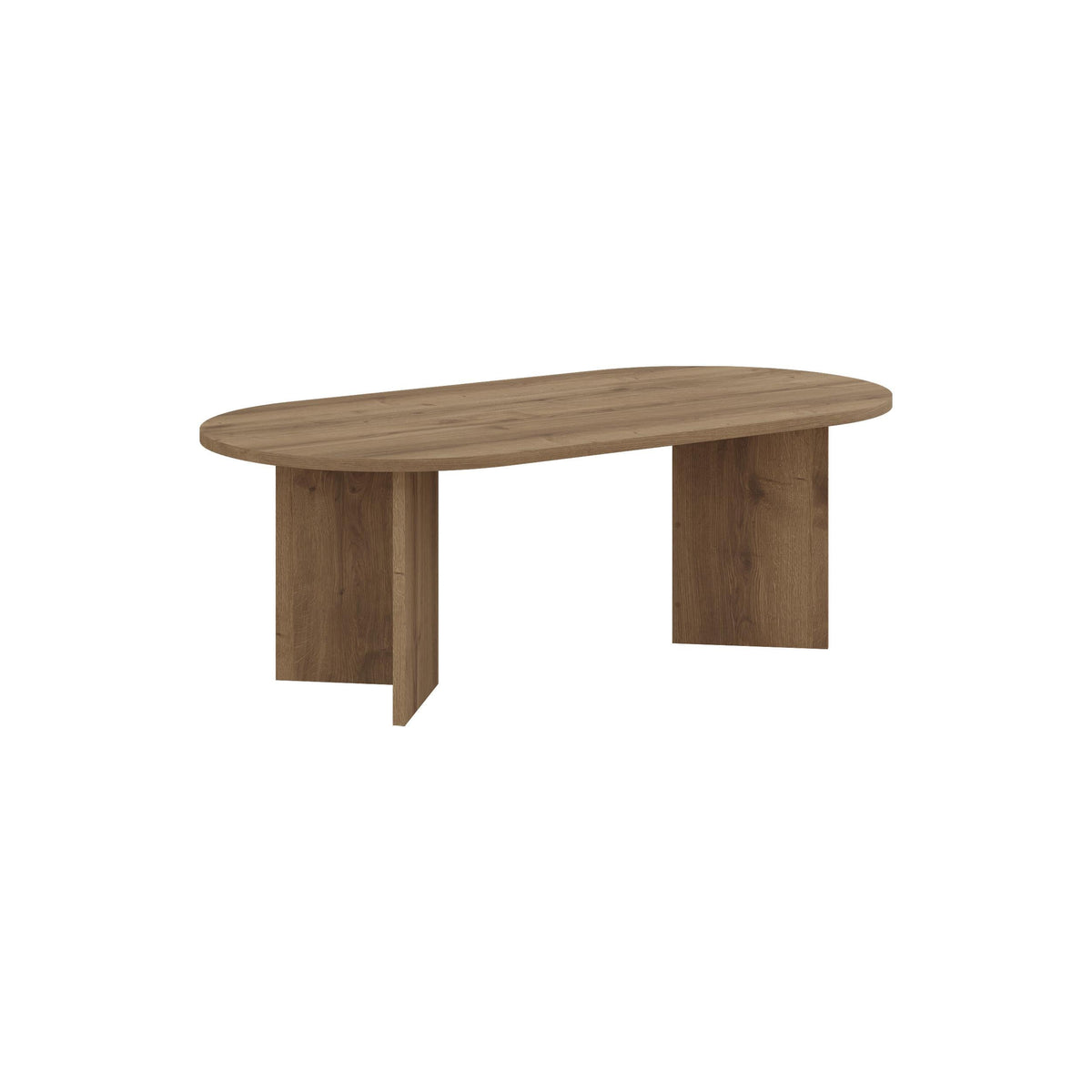 Table basse ovale Sable 119 x 60 cm